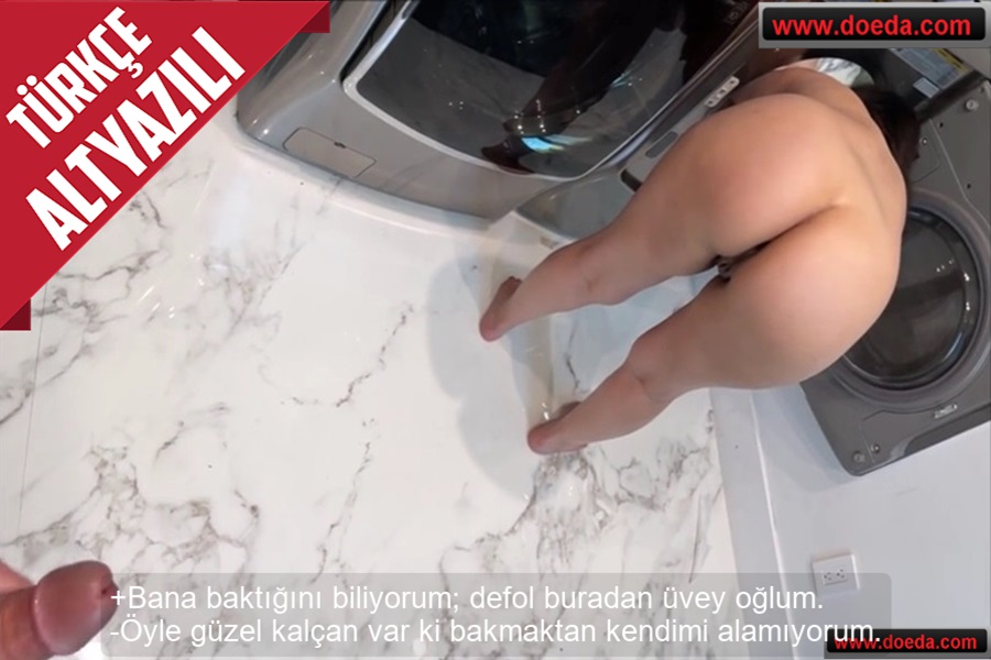 Evde Babası Yokken Üvey Annesini Azdırmak İçin Her Şeyi Yaptı Sonunda İçinde Boşaldı